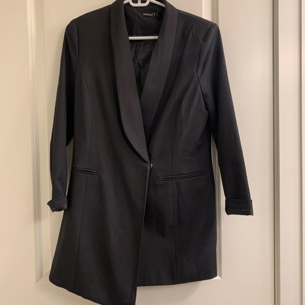 Black blazer dress
